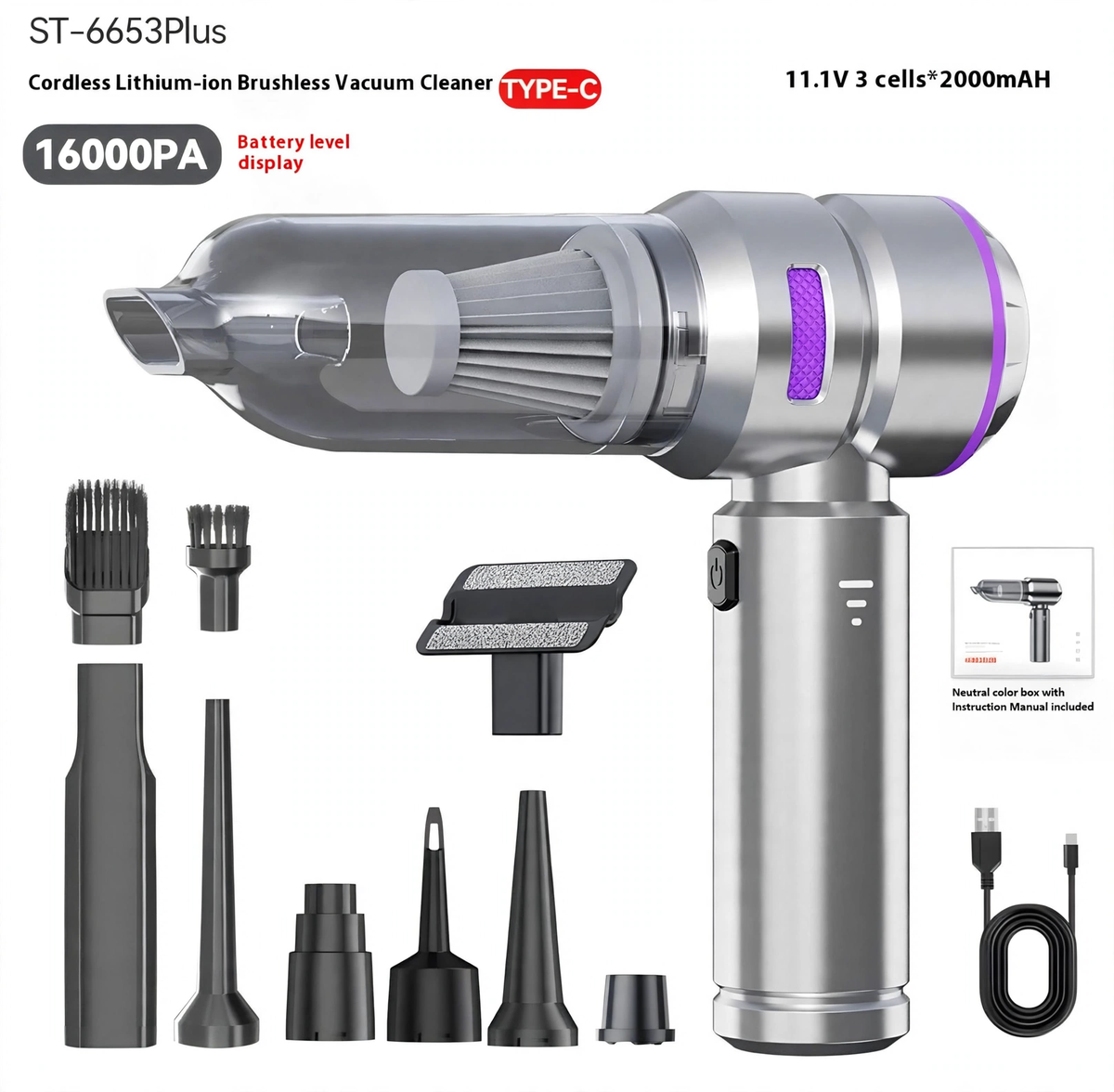 Blazair™ Portable Vacuum & Air Blower
