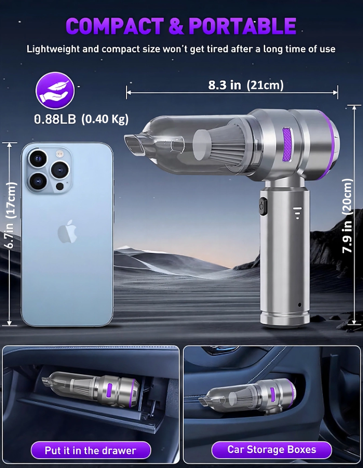 Blazair™ Portable Vacuum & Air Blower