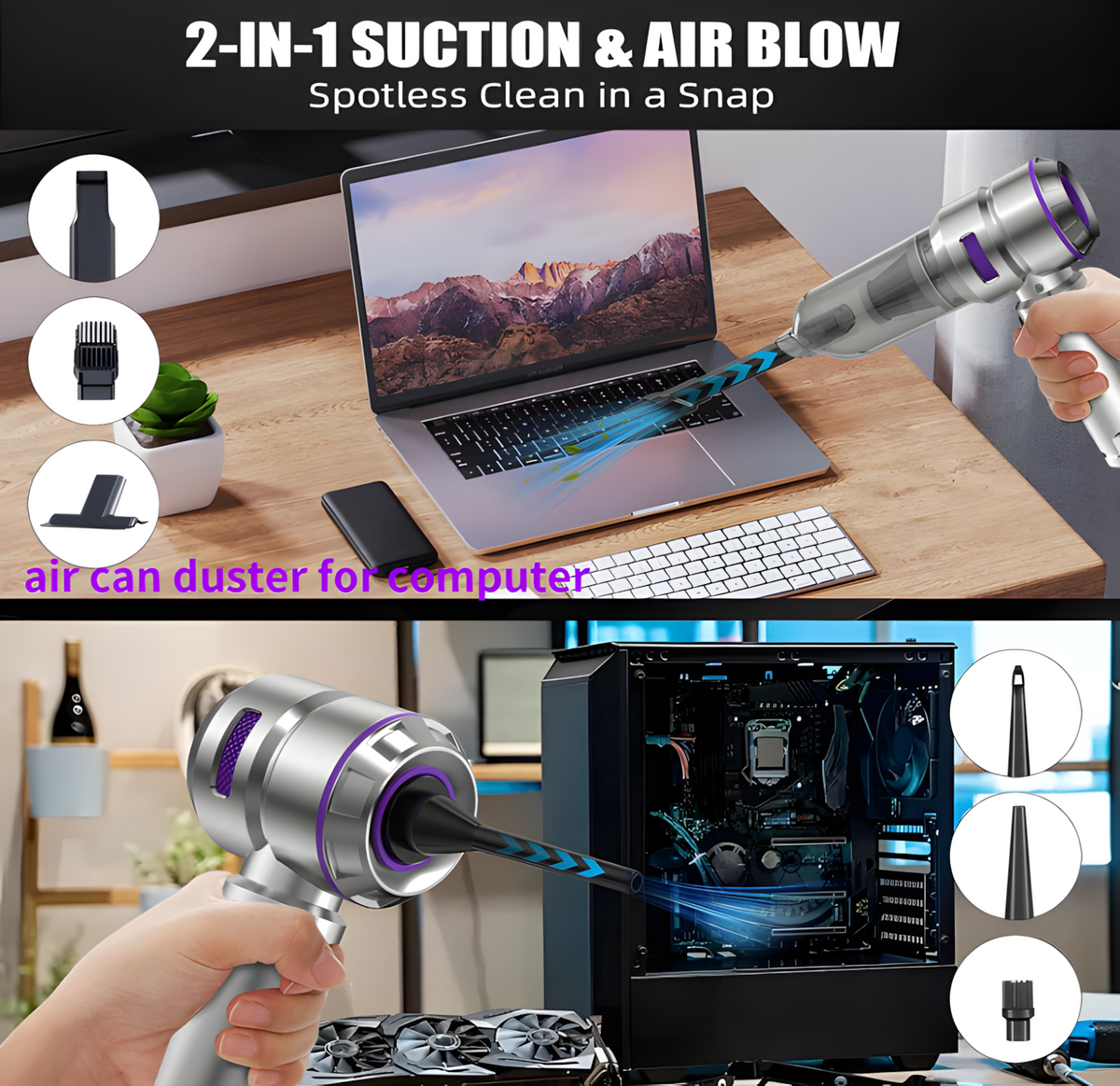 Blazair™ Portable Vacuum & Air Blower