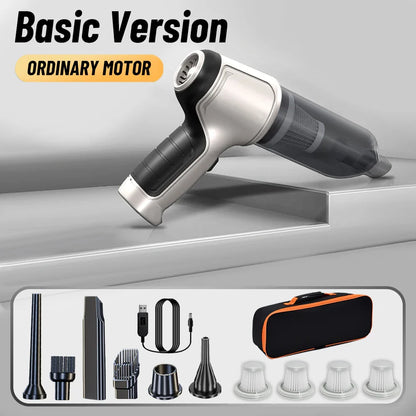 Vacuum Cleaner & Blower (2 in 1) - Strong Suction Handheld Wireless Portable Vacuum Cleaner for Car and Home