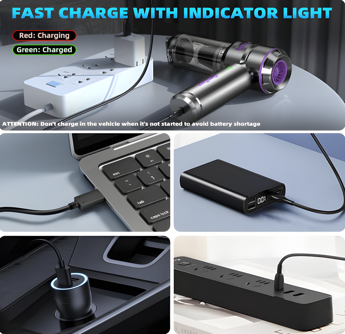 Blazair™ Portable Vacuum & Air Blower