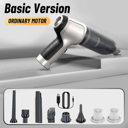 Vacuum Cleaner & Blower (2 in 1) - Strong Suction Handheld Wireless Portable Vacuum Cleaner for Car and Home